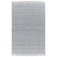 Surya Sara Light Slate, Charcoal, Brown, Seafoam, Medium Gray and Teal 12" x 15" Area Rug, , large