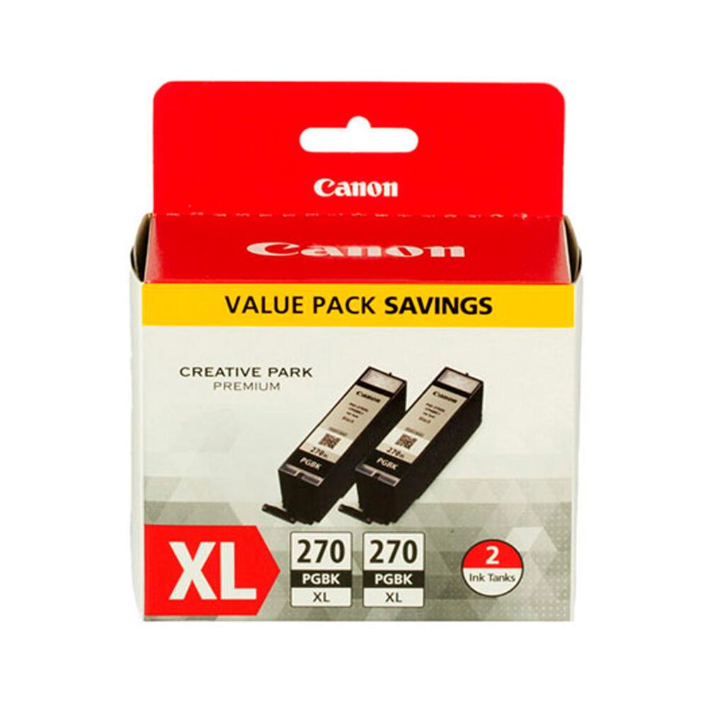 Canon PGI-270 XL Pigment Black Twin Pack , , large