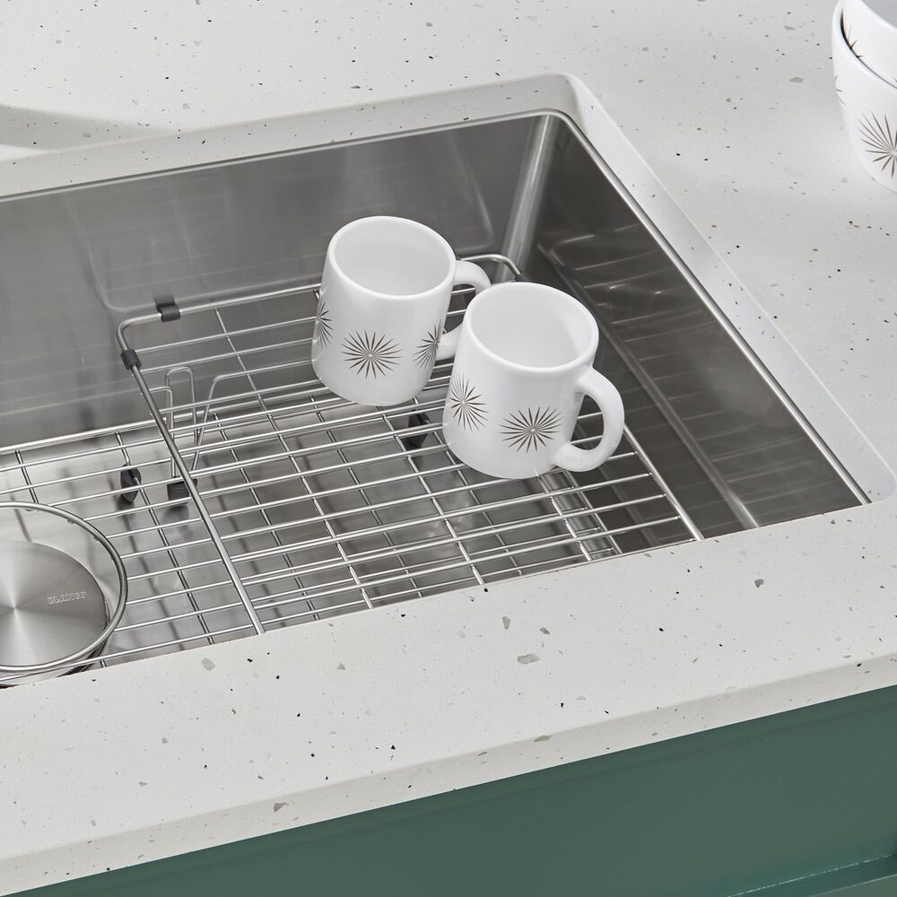 Blanco Quatrus Bottom Grid for Undermount Super Single Sink in Stainless Steel, , large