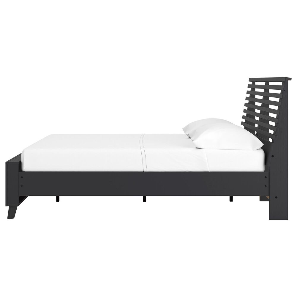 Ashley Danziar Full Slat Panel Bed in Black, , large