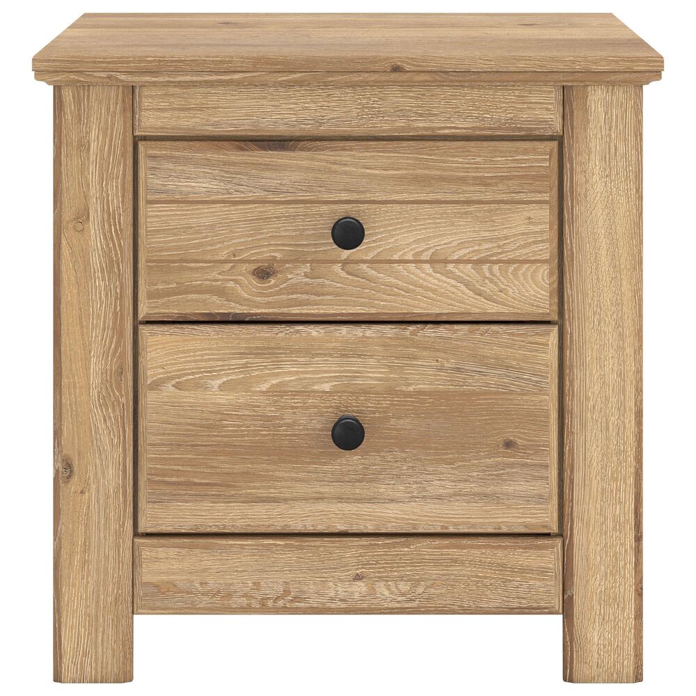 Ashley Makidern 2-Piece Twin Storage Bedroom Set with Drawer in Natural Brown, , large