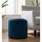 Howard Elliott Qiviut Tall Pouf in Royal, , large