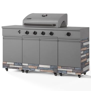 TYTUS Fresno Liquid Propane and Natural Gas Convertible Grill in Gunmetal and Ash, , large