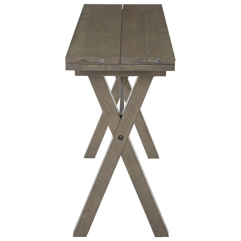 OSP Home McKayla Flip Top Table in Washed Grey Nebraska Furniture Mart