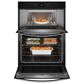 Whirlpool 27" Self-Cleaning Convection Air Fry Convection Smart Microwave Wall Oven Combo in Fingerprint Resistant Stainless Steel, , large