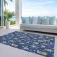 Dalyn Rug Company Wonderland WN35 Navy 3" x 5" Area Rug, , large