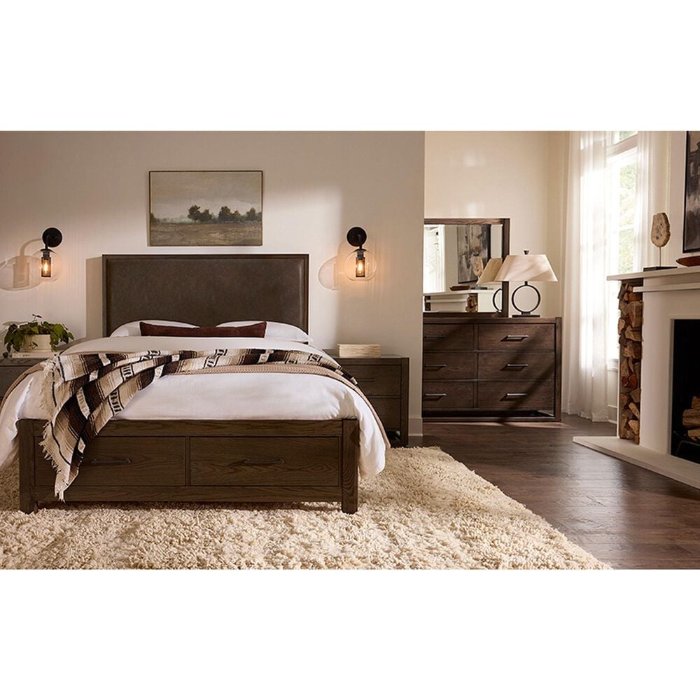 Viceray Collections Lodge and Loft Dresser Mirror in Dark Oak, , large