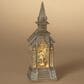 The Gerson Company 13.1" Lighted Spinning Water Globe Church with Nativity Scene in Multicolor, , large