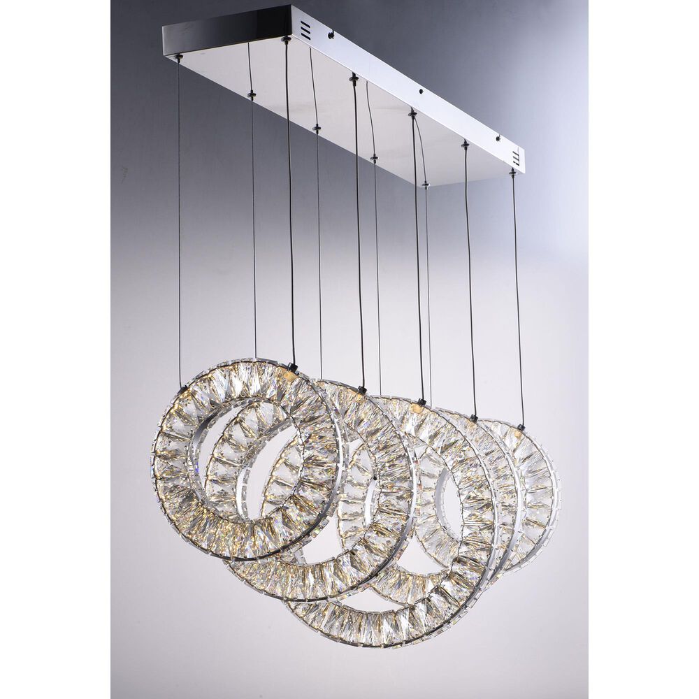 Maxim Lighting Charm 5-Light Chandelier in Polished Chrome, , large