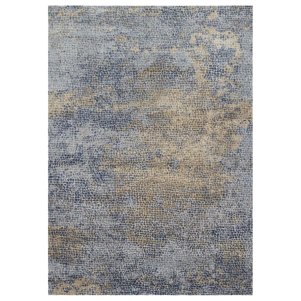 Loloi Patina PJ-05 12" x 15" Ocean and Gold, , large