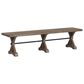 Mayberry Hill Yellowstone Dining Bench in Grey, , large