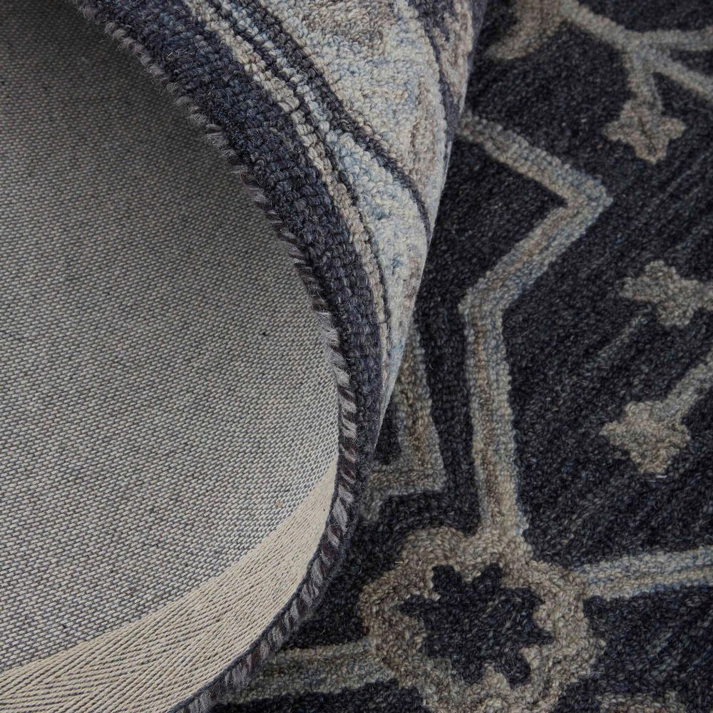 Feizy Fallon 4&#39; x 6&#39; Blue Area Rug, , large