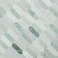 MS International Icelandic Green 12" x 12" Polished Marble Picket Mosaic Tile, , large