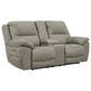 Ashley Next-Gen Gaucho Power Reclining Loveseat with Console in Putty, , large