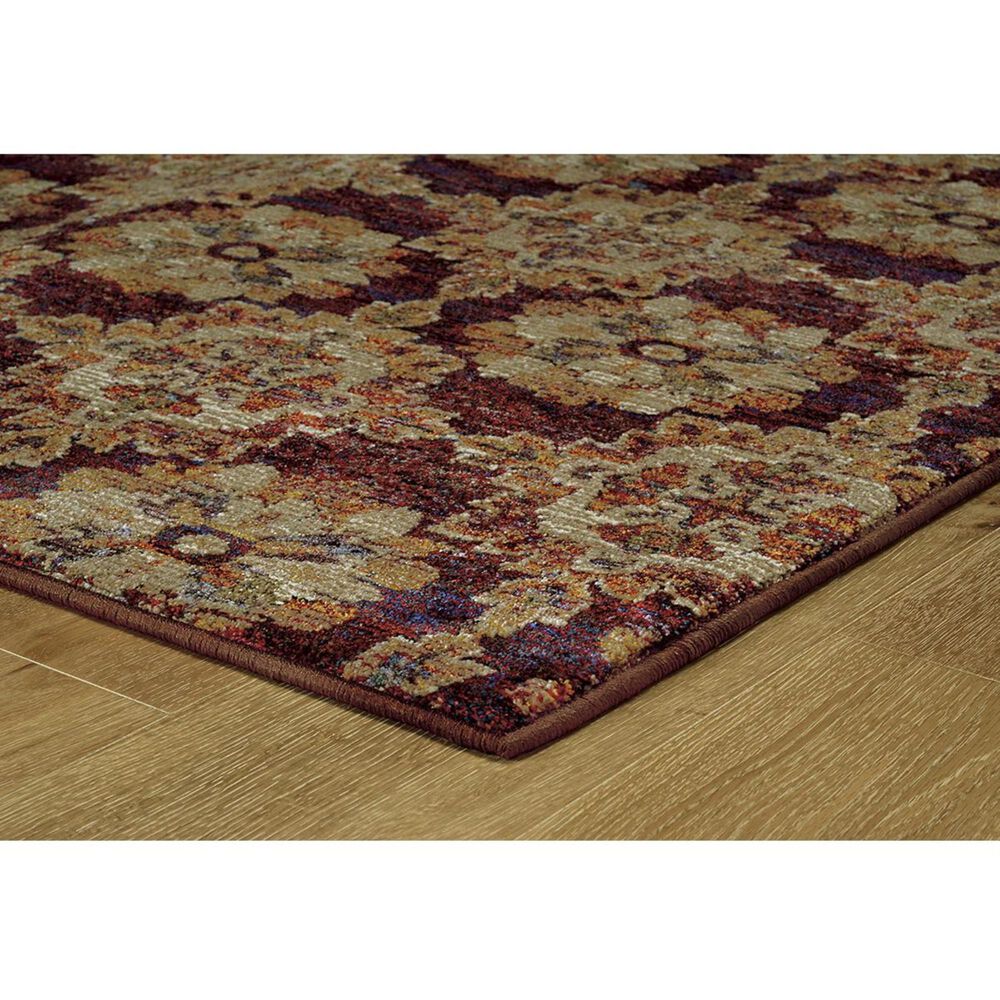 Oriental Weavers Andorra 6883A 10&#39; x 13&#39;2&quot; Red and Gold Area Rug, , large
