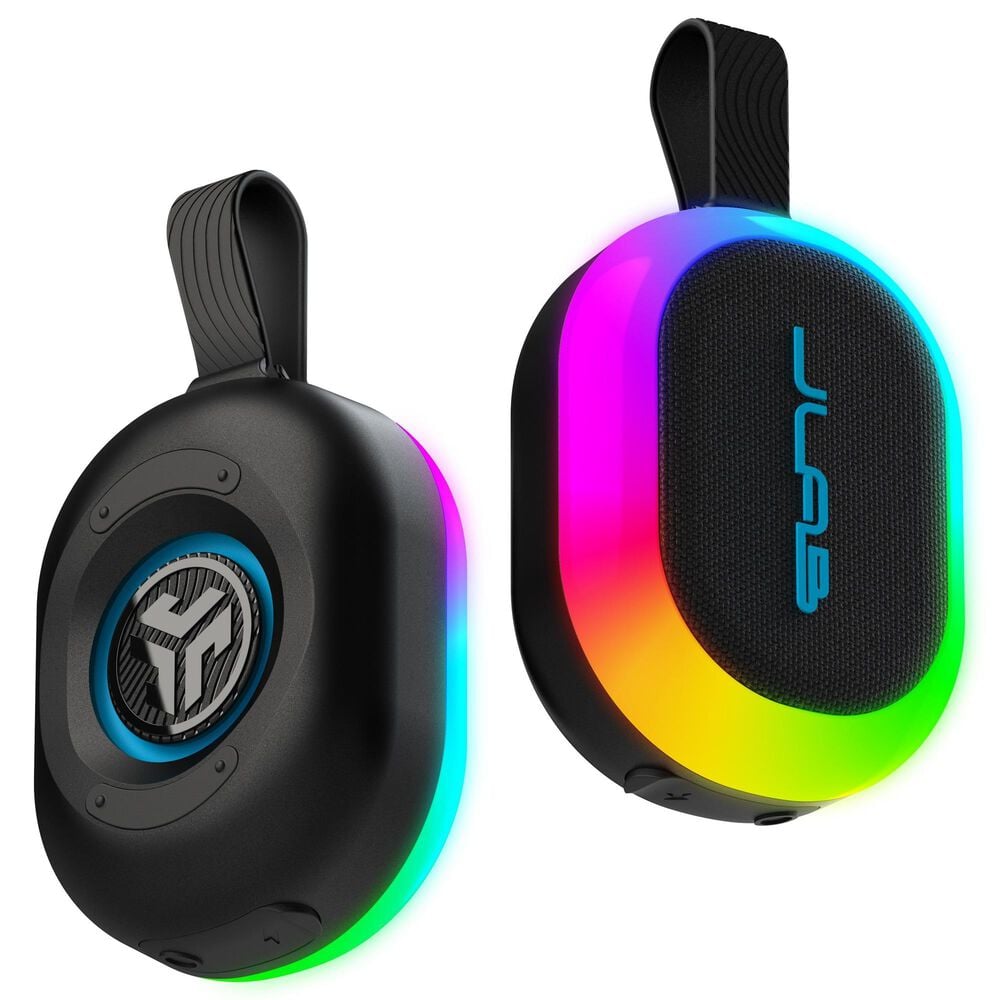 JLab Pop Party Ultra-Portable Bluetooth Speaker in Black, , large