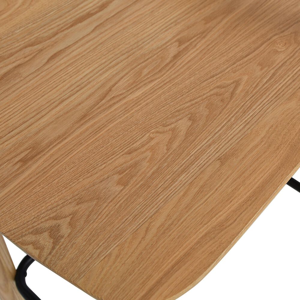 Jennifer Taylor Home Sven 26.5" Counter Stool in Natural Blonde and Black, , large