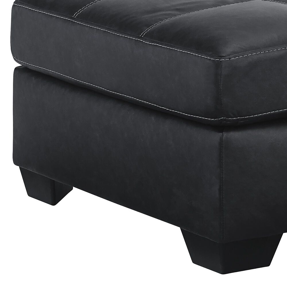Ashley Barlin Mills Oversized Accent Ottoman in Carbon, , large