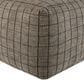 Surya Island Vibe Pouf in Black and Brown, , large
