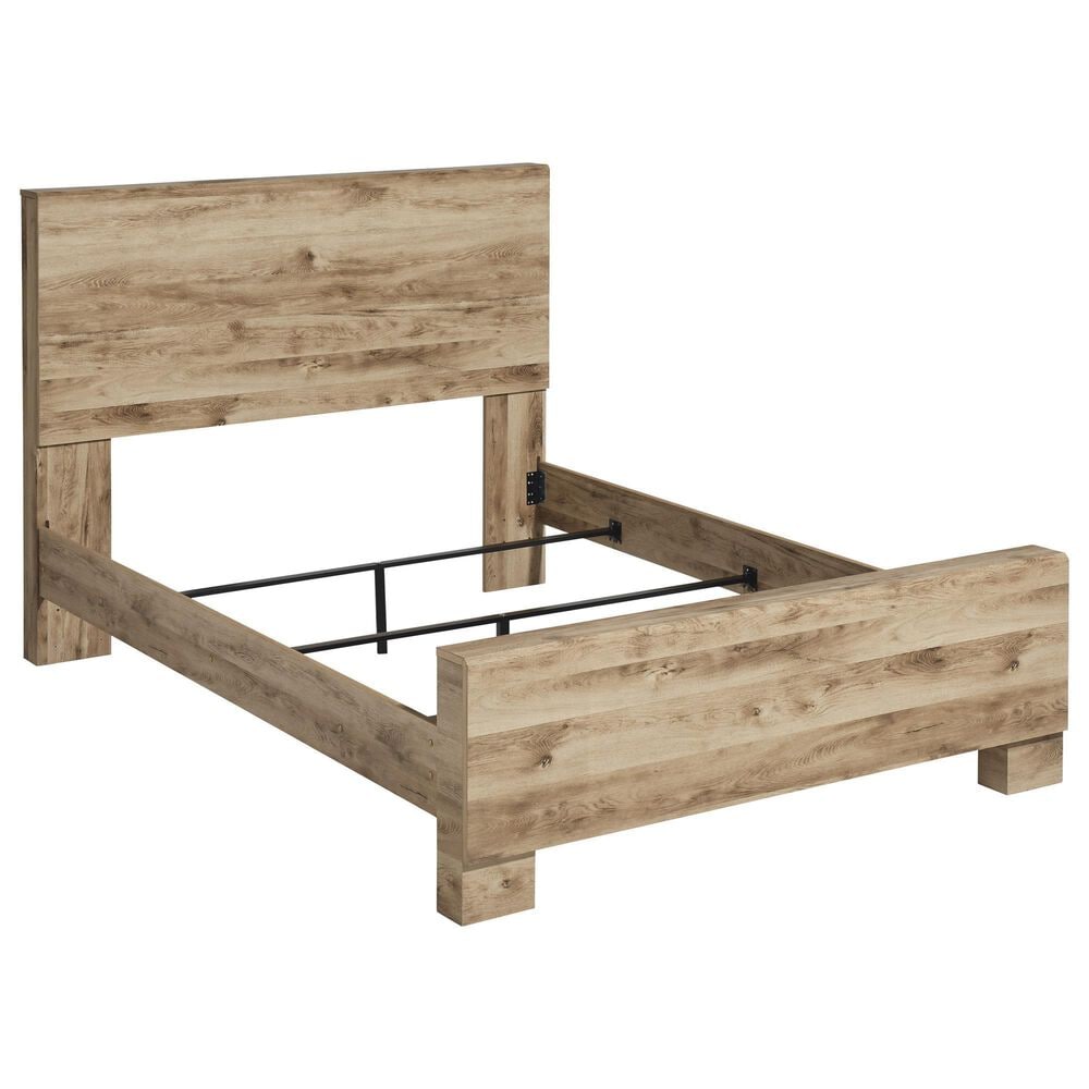 Ashley Hyanna King Panel Bed in Golden, , large
