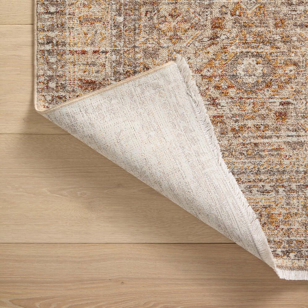 Angela Rose Blake 5&#39;3&quot; x 7&#39;6&quot; Oatmeal and Spice Area Rug, , large
