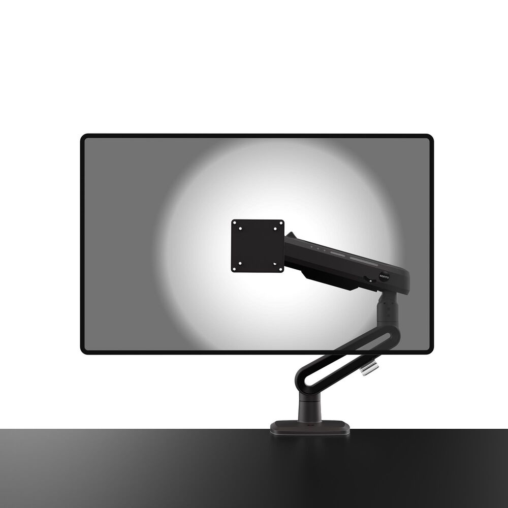 Kanto Single Gaming Monitor Desk Mount for 32" - 60" Displays in Gray, , large