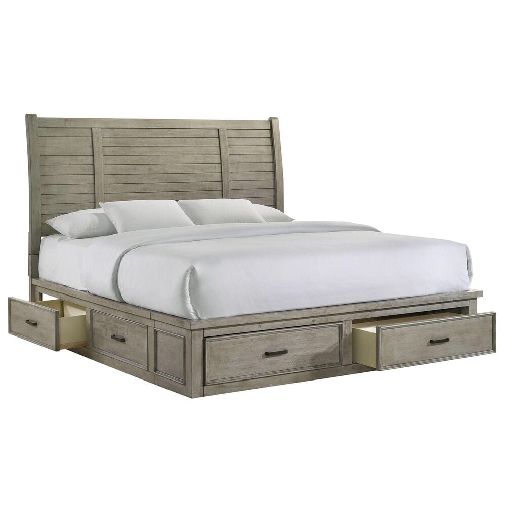 Mayberry Hill Sullivan 5-Piece King Bedroom Set in Drift Grey, , large