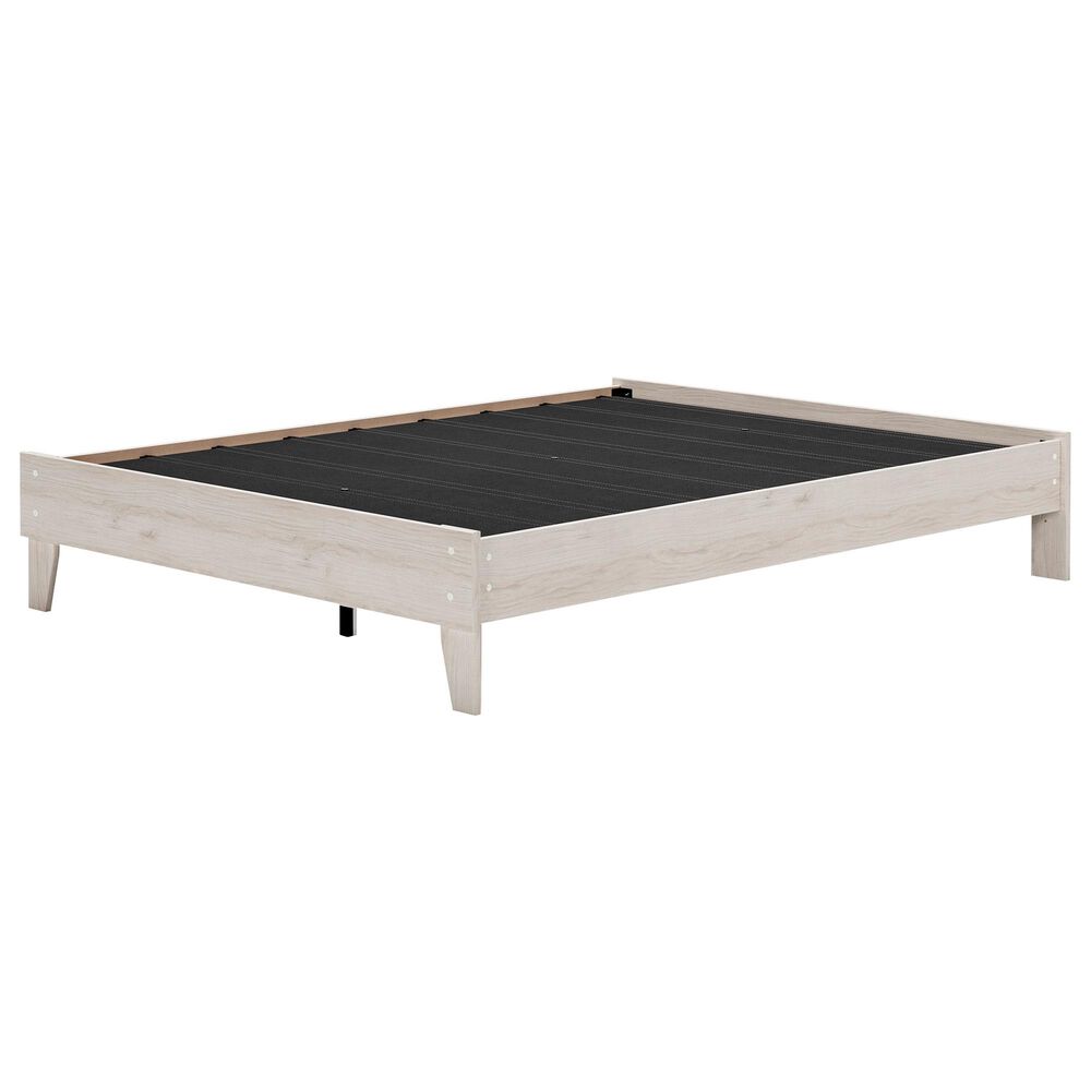 Ashley Socalle Queen Platform Bed in Natural, , large
