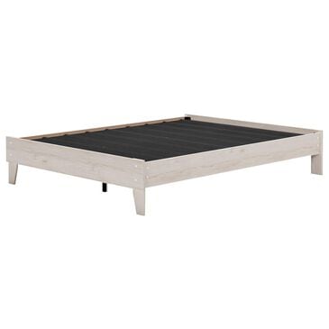 Ashley Socalle Queen Platform Bed in Natural, , large