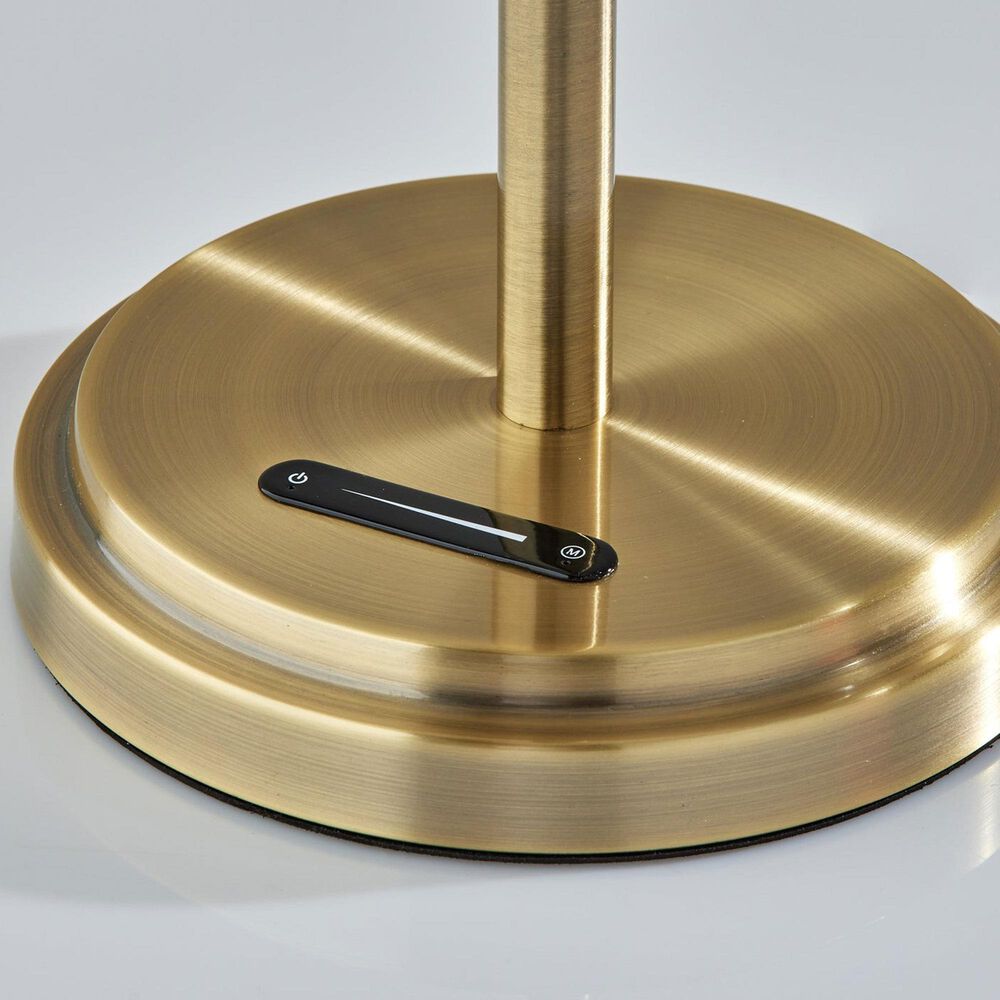 Adesso Juliana LED Table Lamp with Smart Switch in Antique Brass, , large