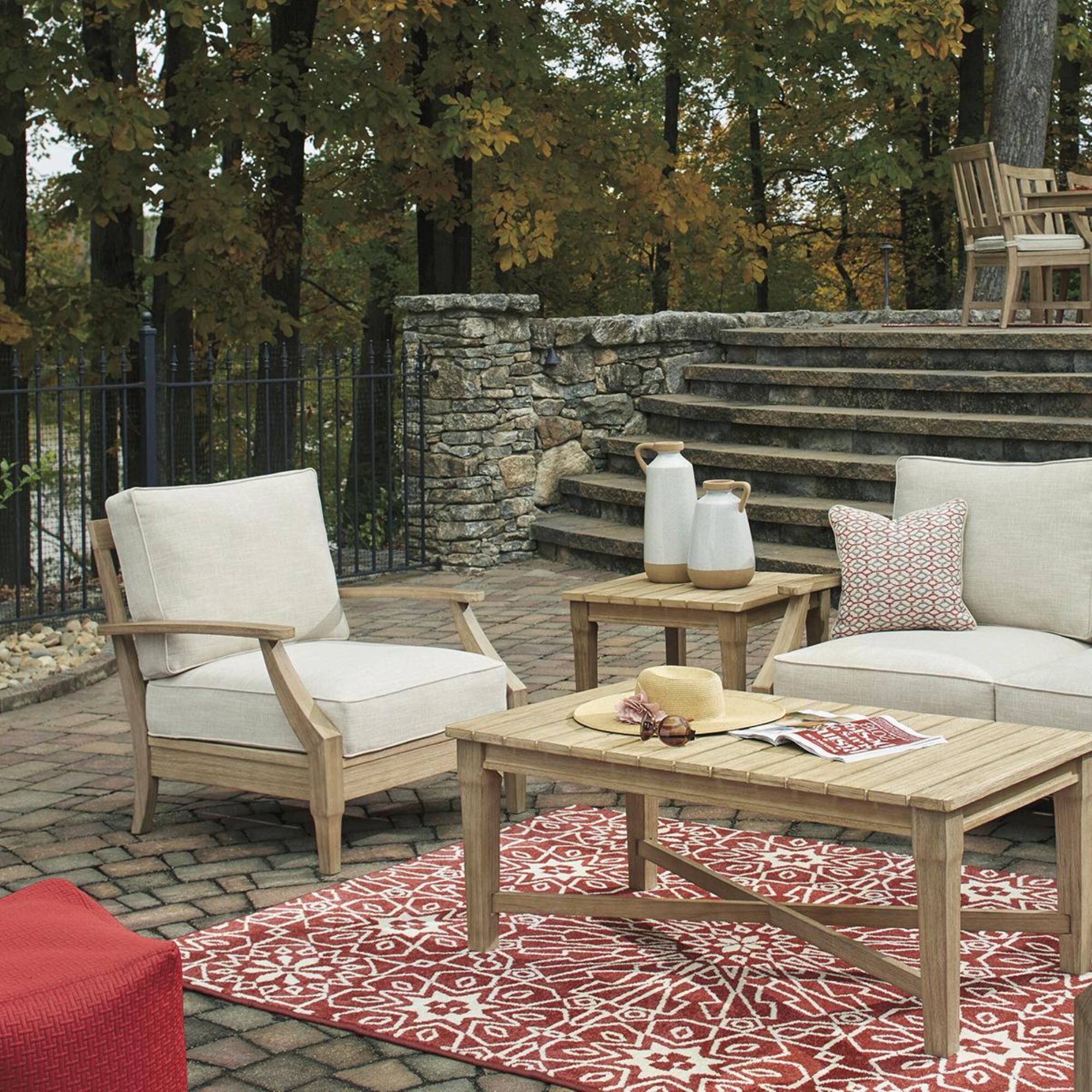 Signature Design by Ashley Clare View Lounge Chair with Beige
