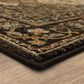 Karastan Spice Market Petra Charcoal 9"6" x 12"11" Area Rug, , large