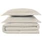 Pem America Truly Calm Antimicrobial 3-Piece King Comforter Set in Khaki, , large