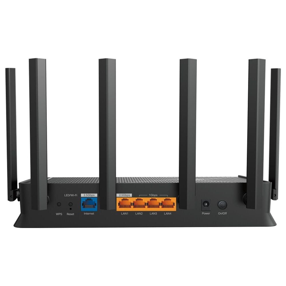 TP-Link BE6500 Dual-Band Wi-Fi 7 Router in Black, , large