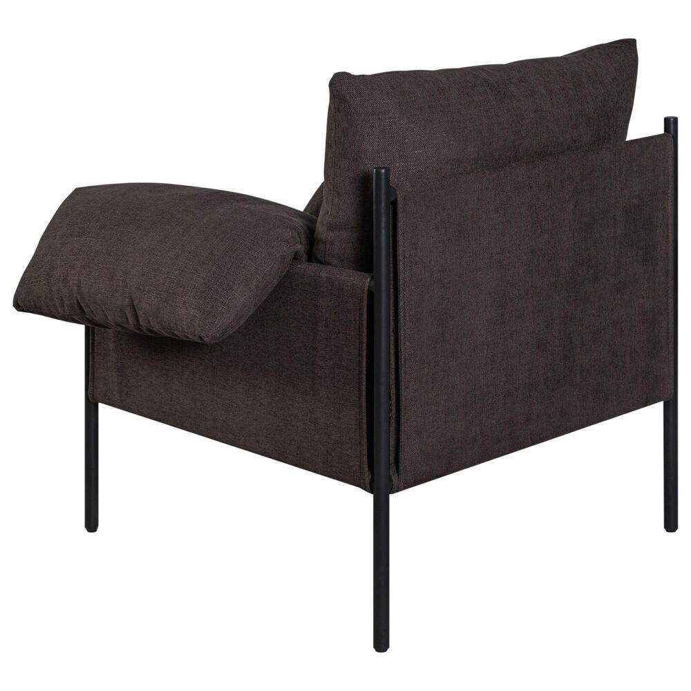 Blue River Bloom Accent Chair in Rich Brown, , large