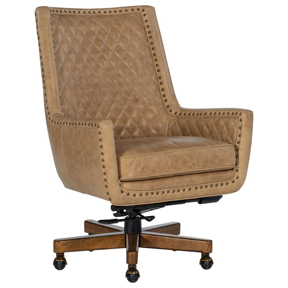 Hooker Furniture EC Kent Executive Swivel Tilt Chair in Brown, , large