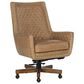 Hooker Furniture EC Kent Executive Swivel Tilt Chair in Brown, , large