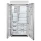 Sub Zero 24.0 Cu. Ft. Classic Side-By-Side Refrigerator in Panel Ready, , large
