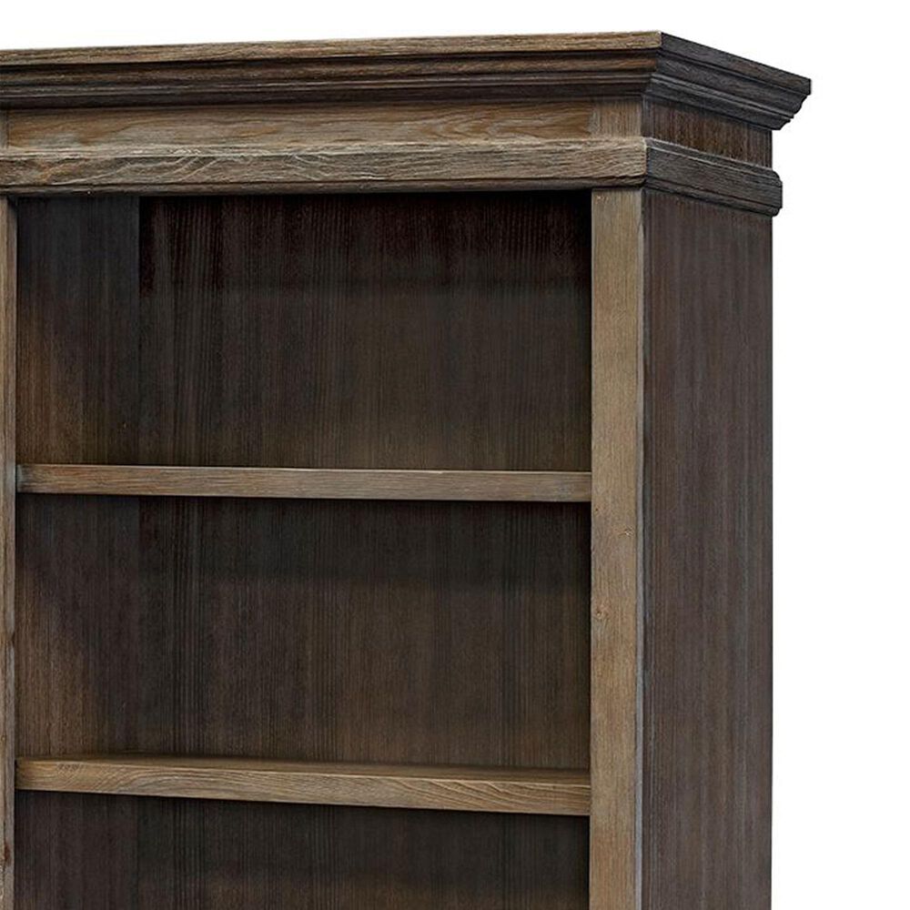 Wycliff Bay Carson Open Bookcase in Weathered Dove, , large
