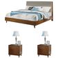 Flexsteel Ludwig 3-Piece King Bedroom Set in Walnut, , large