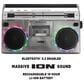 Ion Retro Glow Bluetooth Speaker in Silver, , large