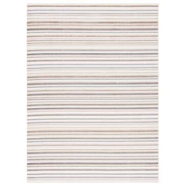 Safavieh Cabana CBN323B 5"3" x 7"7" Ivory and Grey Indoor/Outdoor Area Performance Rug, , large