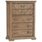 Sasha Lee Eagle River 5-Drawer Chest in Hickory, , large