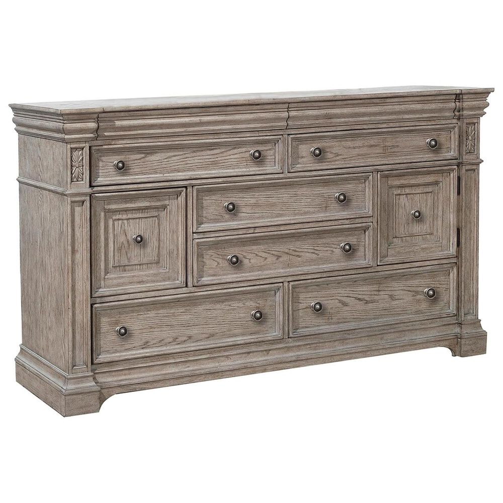 Chapel Hill Kingsbury Dresser in Gray and Brown, , large