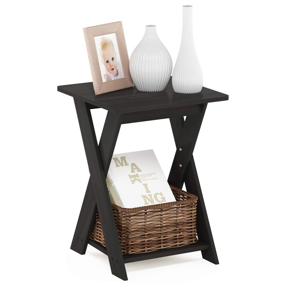 HOMLUX End Table in Espresso, , large