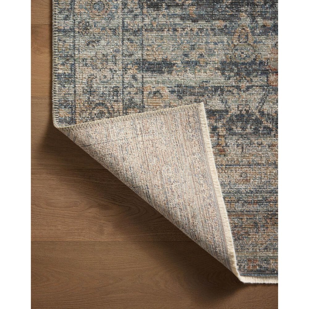 Loloi Heritage 6&#39; x 9&#39; Sky and Sunset Area Rug, , large