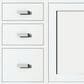 James Martin Vanities Addison 30" Single Bathroom Vanity in Glossy White with 3 cm Victorian Silver Quartz Top and Rectangular Sink, , large