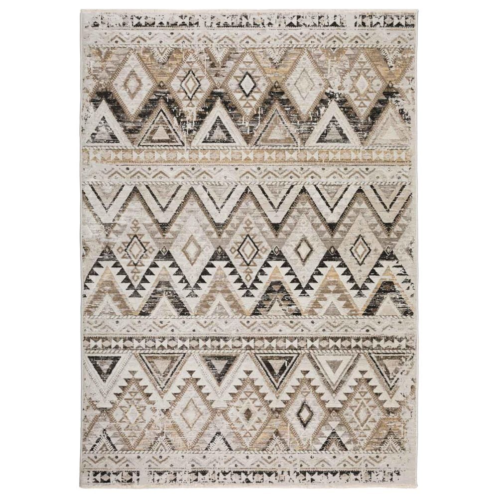 Dalyn Rug Company Izmir 3"3" x 5"3" Taupe Area Rug, , large