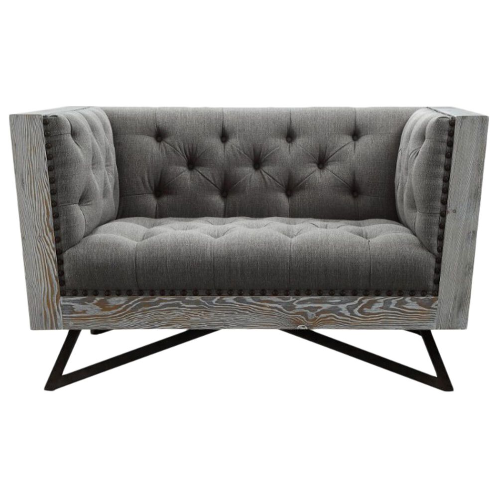 Blue River Regis Chair in Grey and Black, , large