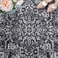 Safavieh Evoke EVK256R 10" x 14" Black and Grey Area Rug, , large